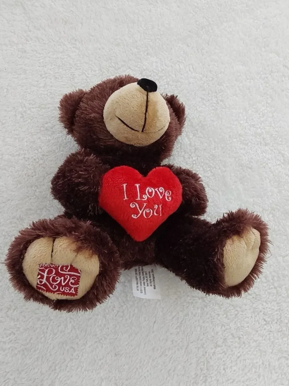 Vintage 2012 I’m The Mailbox I Love You Teddy Bear 🧸